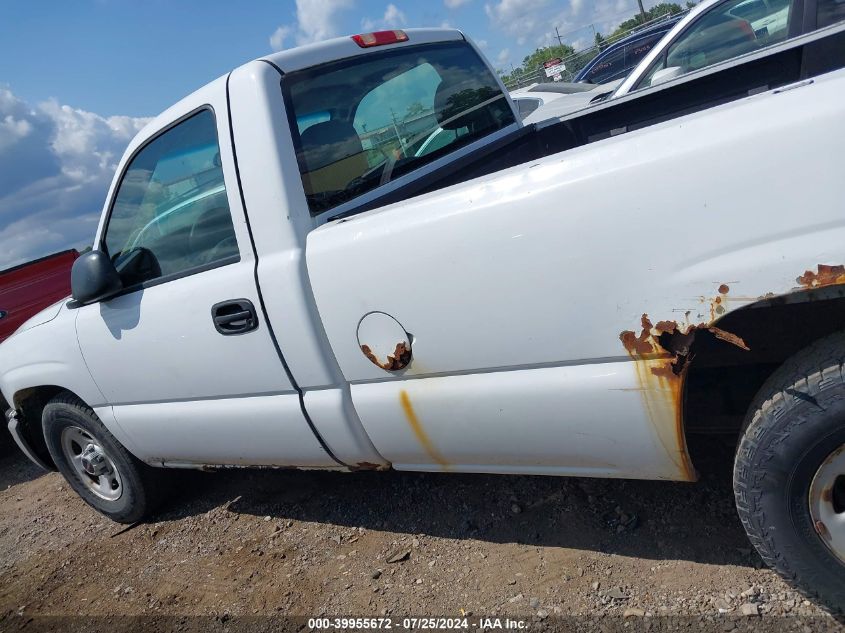 2003 GMC Sierra 1500 Work Truck VIN: 1GTEC14X63Z315699 Lot: 39955672