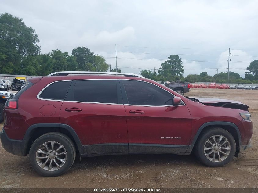 2019 Jeep Cherokee Latitude Plus Fwd VIN: 1C4PJLLB5KD278608 Lot: 39955670