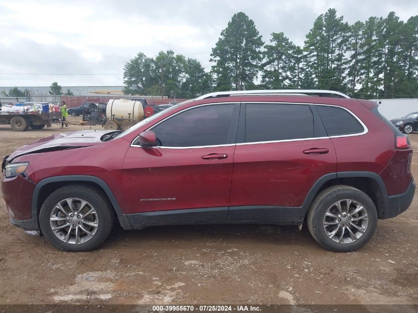 2019 Jeep Cherokee Latitude Plus Fwd VIN: 1C4PJLLB5KD278608 Lot: 39955670