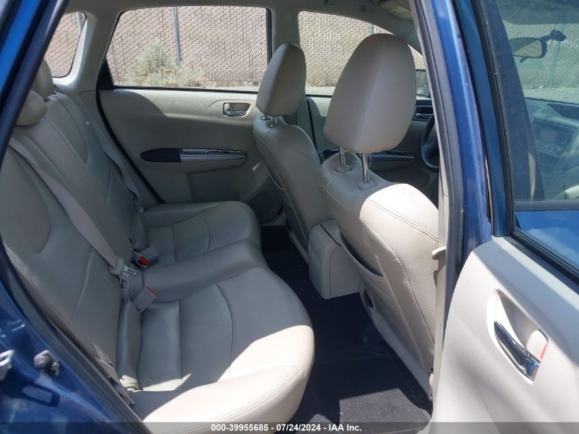 2010 Subaru Impreza Outback Sport VIN: JF1GH6D68AH806525 Lot: 39955685