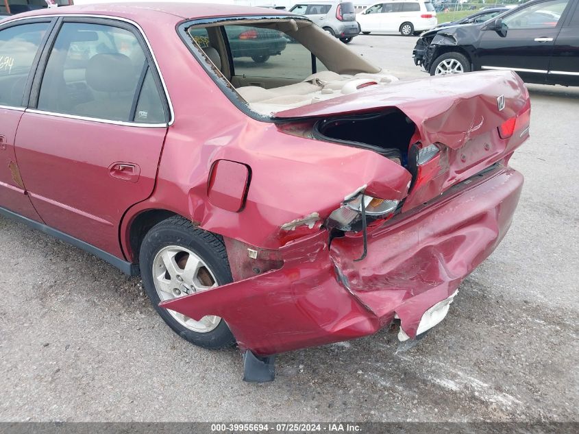 2000 Honda Accord Se VIN: JHMCG5677YC003562 Lot: 39955694