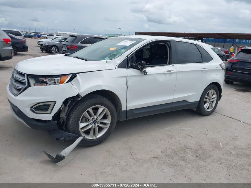 2016 Ford Edge Sel VIN: 2FMPK3J98GBB94014 Lot: 39955711