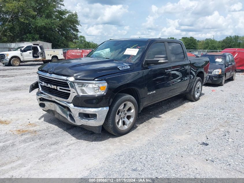 2019 Ram 1500 Big Horn/Lone Star 4X2 5'7 Box VIN: 1C6RREFT3KN894388 Lot: 39955712