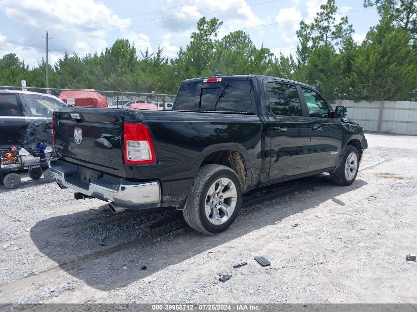 2019 Ram 1500 Big Horn/Lone Star 4X2 5'7 Box VIN: 1C6RREFT3KN894388 Lot: 39955712