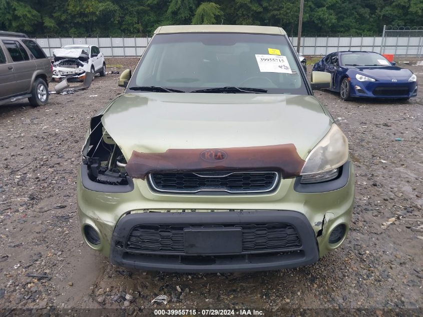 2012 Kia Soul VIN: KNDJT2A53C7456474 Lot: 39955715