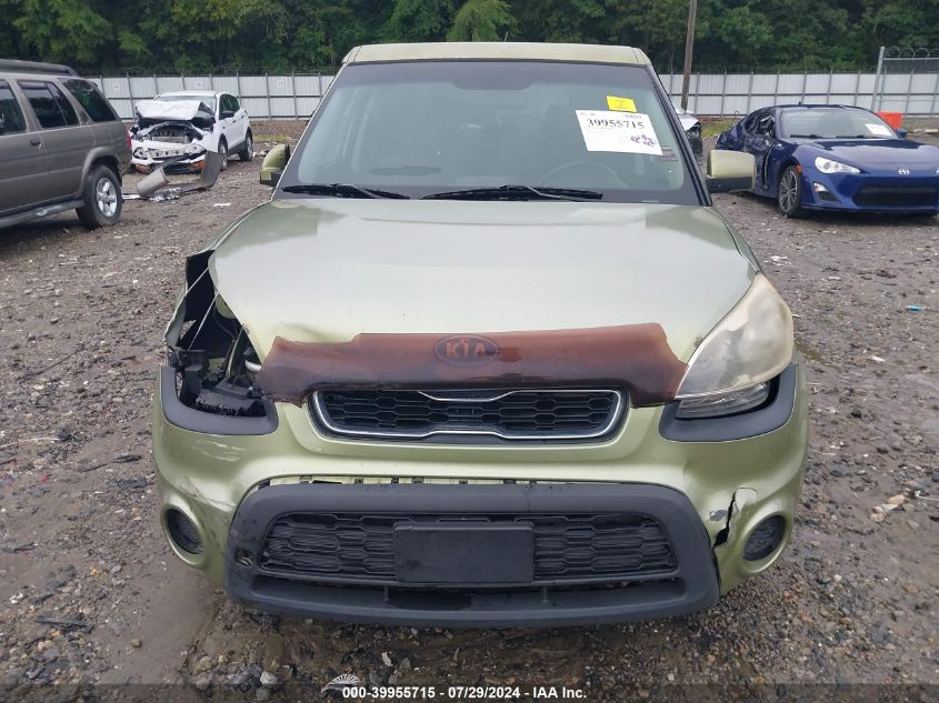 2012 Kia Soul VIN: KNDJT2A53C7456474 Lot: 39955715