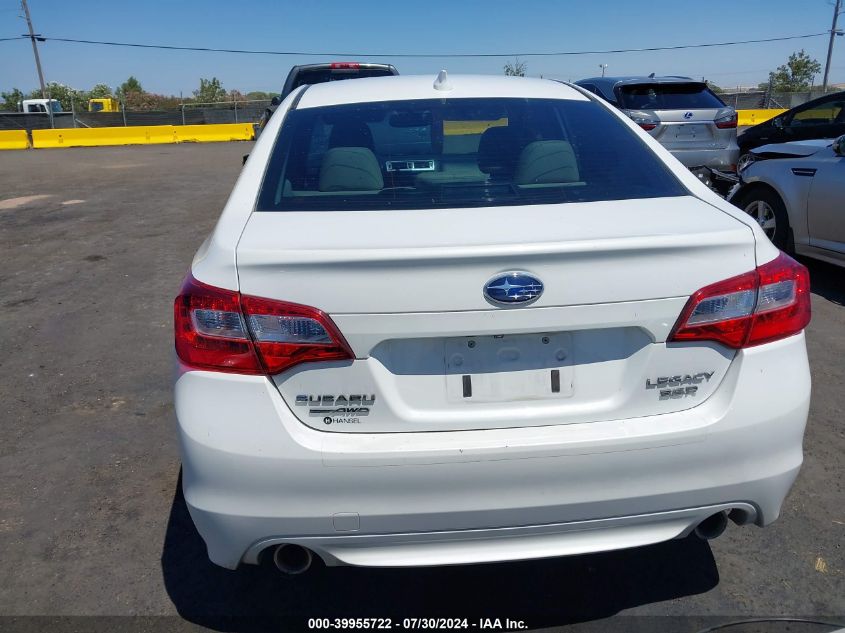 2016 Subaru Legacy 3.6R Limited VIN: 4S3BNEN60G3005759 Lot: 39955722