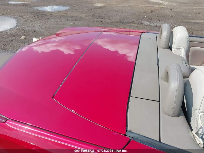 2004 Cadillac Xlr Standard VIN: 1G6YV34A845603895 Lot: 40267048