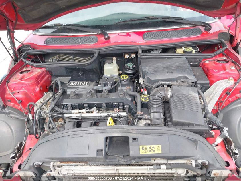 2004 Mini Cooper VIN: WMWRC33494TJ58997 Lot: 39955739