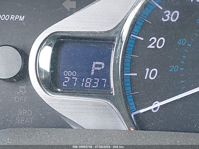 2011 Toyota Sienna Xle/Limited VIN: 5TDYK3DC1BS110669 Lot: 39955749