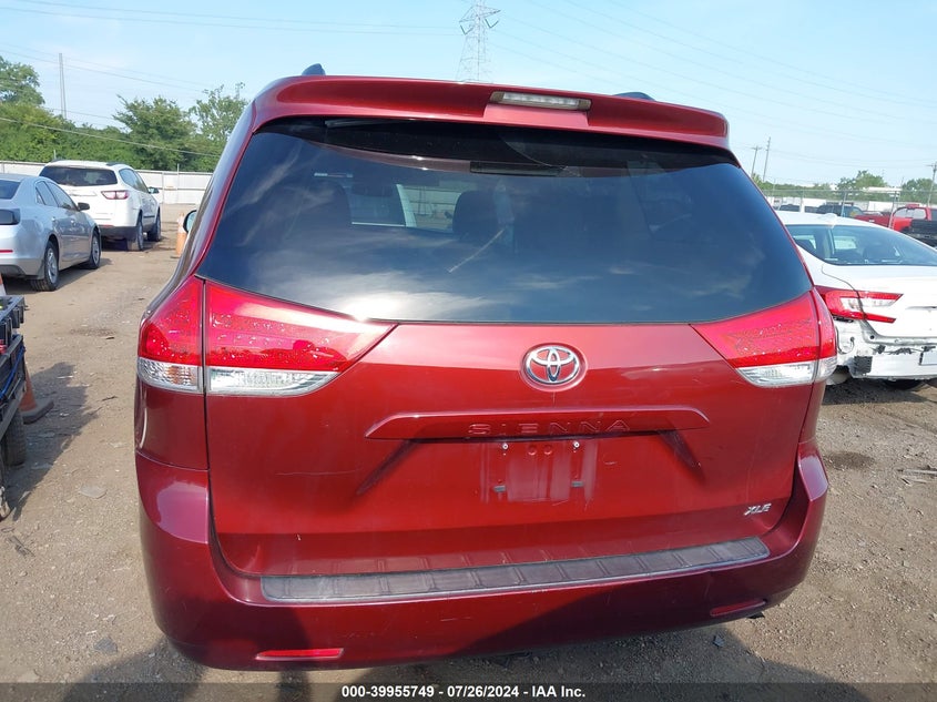 2011 Toyota Sienna Xle/Limited VIN: 5TDYK3DC1BS110669 Lot: 39955749