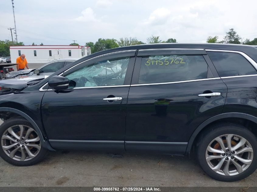 2013 Mazda Cx-9 Grand Touring VIN: JM3TB3DV4D0400123 Lot: 39955762