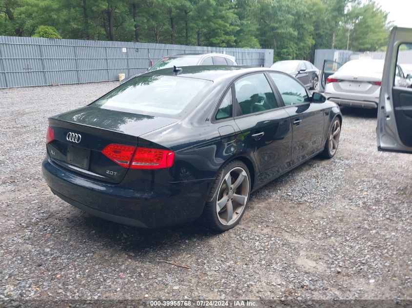 WAUFFAFL8BN033685 | 2011 AUDI A4