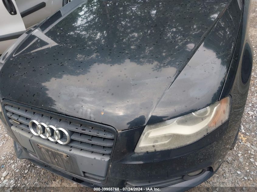 2011 Audi A4 2.0T Premium VIN: WAUFFAFL8BN033685 Lot: 39955768