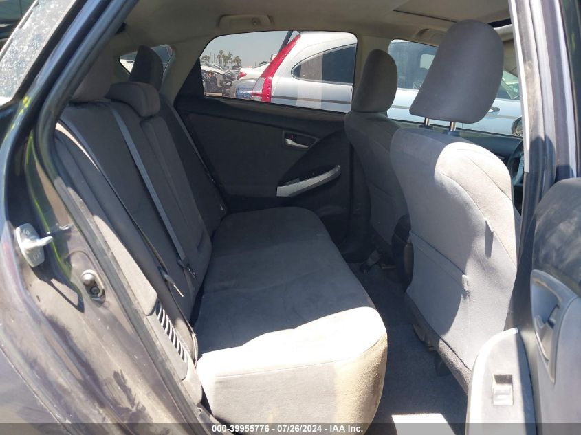 2014 Toyota Prius Five/Four/Three/Two VIN: JTDKN3DU9E1735361 Lot: 39955776