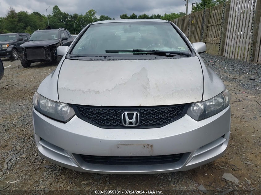2009 Honda Civic Lx VIN: 2HGFG11619H513444 Lot: 39955781