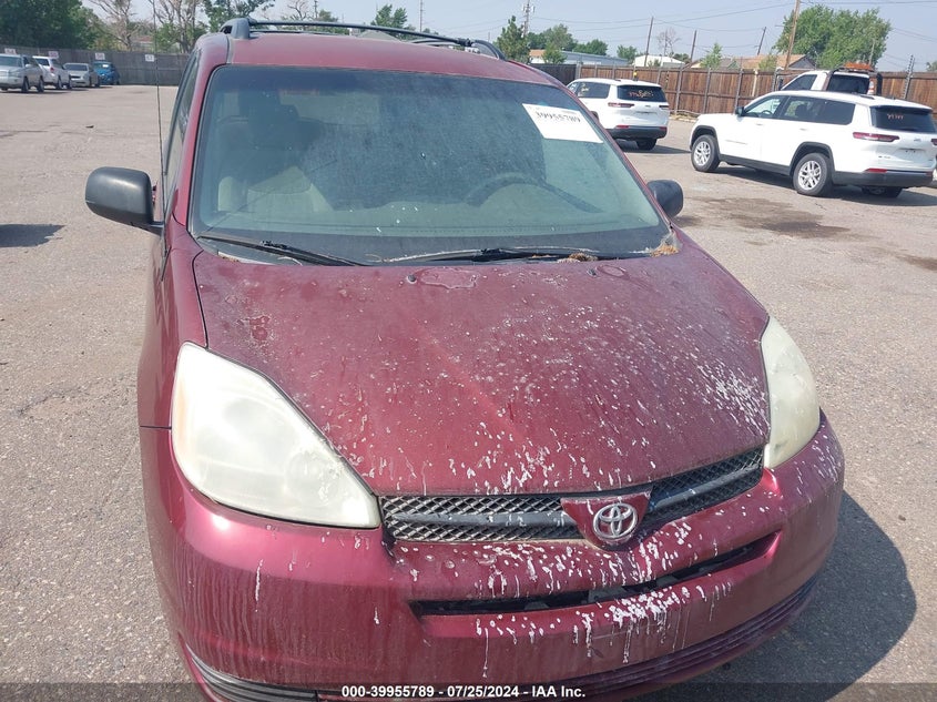 2004 Toyota Sienna Le VIN: 5TDBA23C44S003400 Lot: 39955789