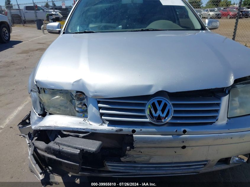 2001 Volkswagen Jetta Gls VIN: WVWSK61J71W699204 Lot: 39955810