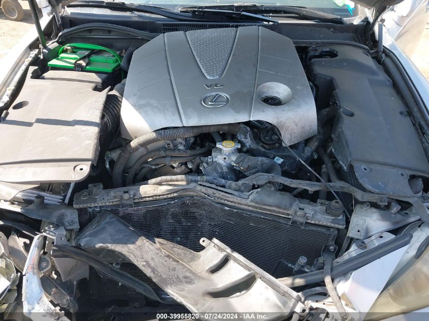 2006 Lexus Is 350 VIN: JTHBE262265010313 Lot: 39955820