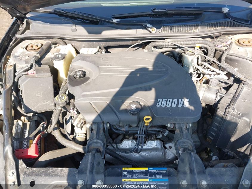 2007 Chevrolet Impala Lt VIN: 2G1WT58K379373160 Lot: 39955860