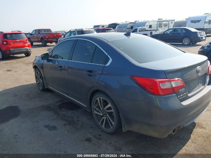 2017 Subaru Legacy 2.5I Sport VIN: 4S3BNAR61H3014720 Lot: 39955863