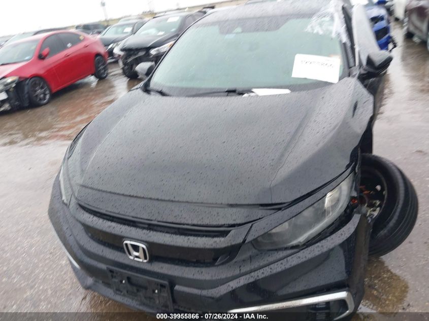 2019 Honda Civic Lx VIN: 19XFC2F63KE001355 Lot: 39955866