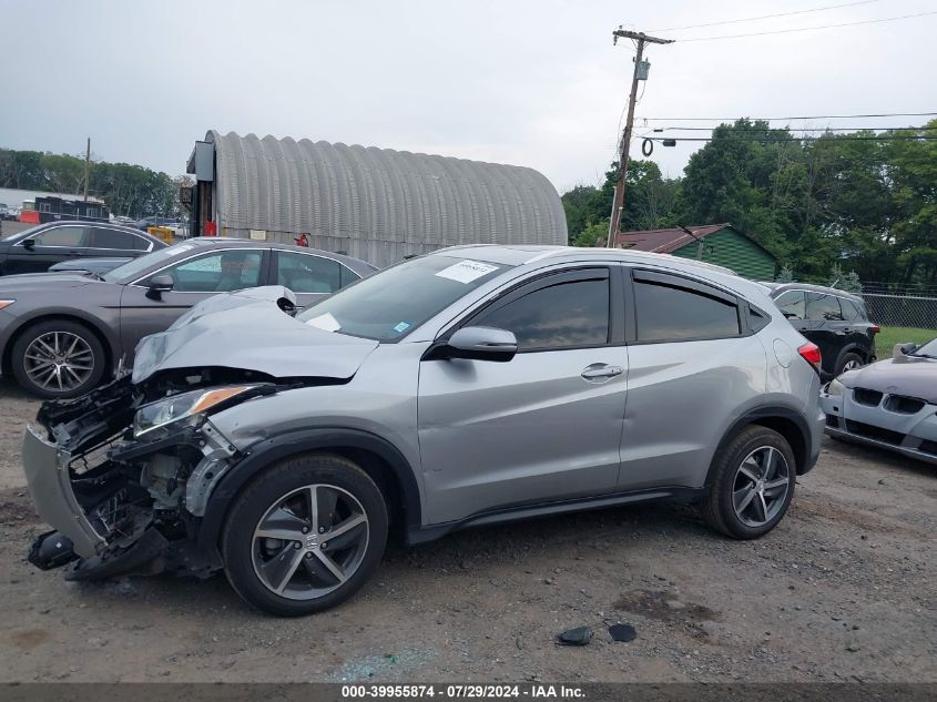 2021 Honda Hr-V Awd Ex VIN: 3CZRU6H52MM708035 Lot: 39955874