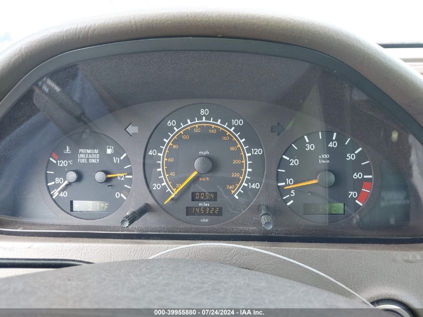 1995 Mercedes-Benz C 220 VIN: WDBHA22E8SF244353 Lot: 39955880