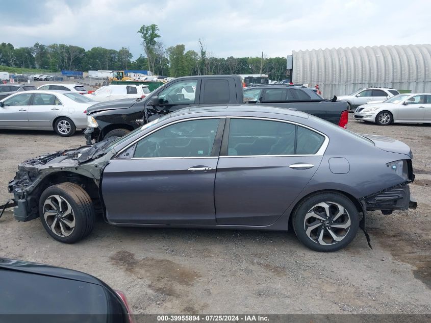 1HGCR2F95GA012252 2016 Honda Accord Ex-L