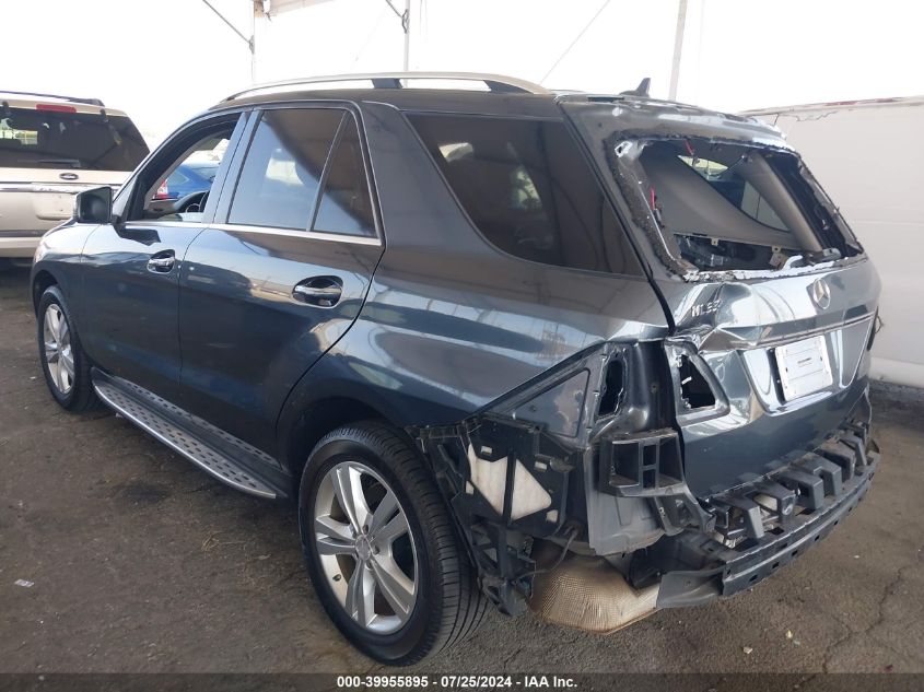 2014 Mercedes-Benz Ml 350 VIN: 4JGDA5JB9EA403175 Lot: 39955895