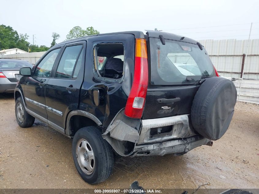 2003 Honda Cr-V Lx VIN: JHLRD68493C001563 Lot: 39955907