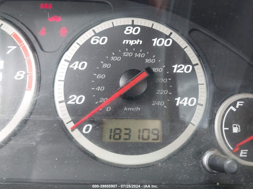 2003 Honda Cr-V Lx VIN: JHLRD68493C001563 Lot: 39955907