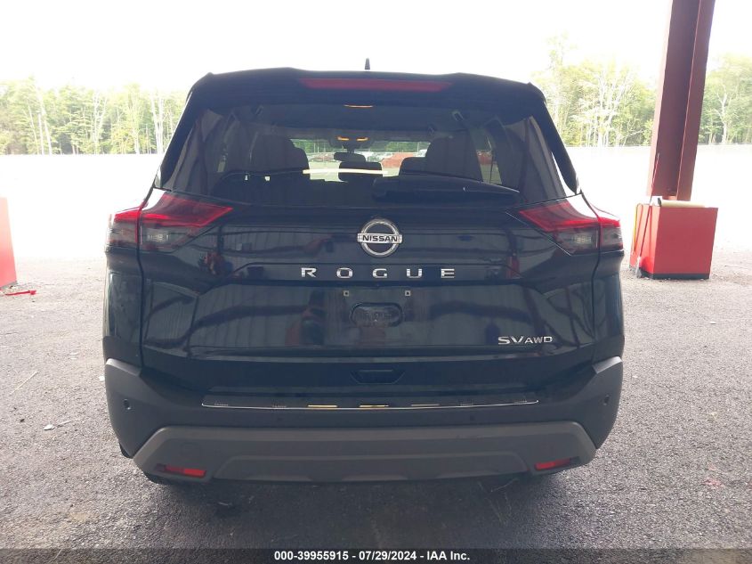 2021 Nissan Rogue Sv Intelligent Awd VIN: 5N1AT3BB0MC702914 Lot: 39955915