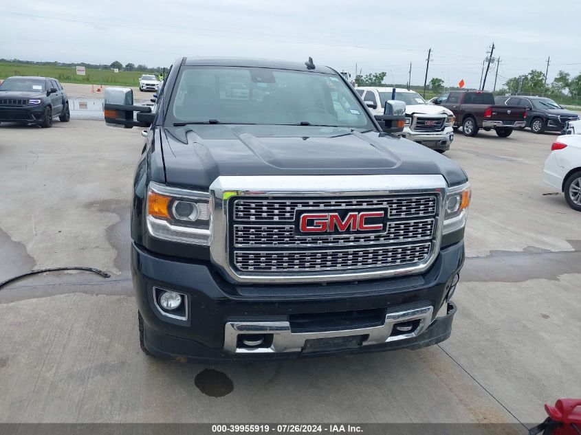 2018 GMC Sierra 2500Hd Denali VIN: 1GT12UEGXJF101461 Lot: 39955919