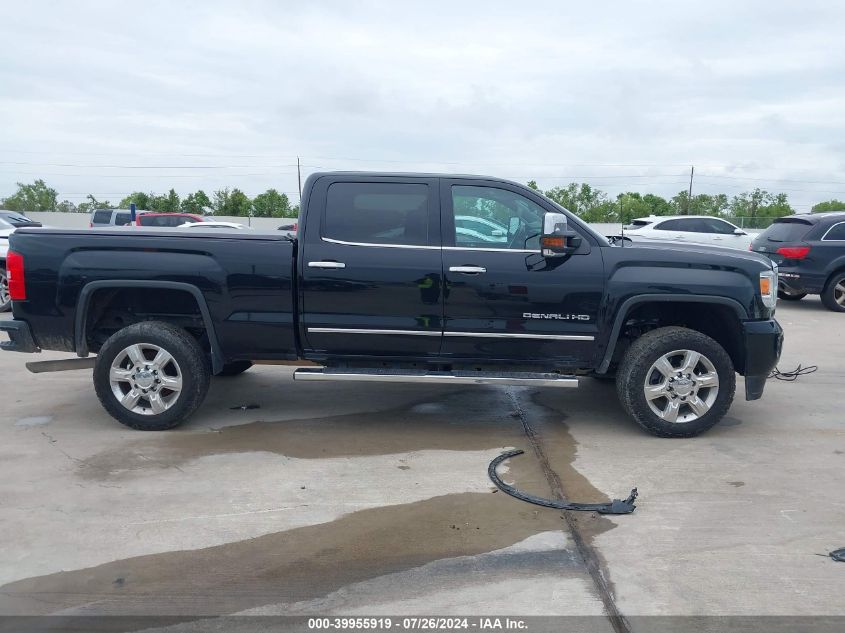 2018 GMC Sierra 2500Hd Denali VIN: 1GT12UEGXJF101461 Lot: 39955919