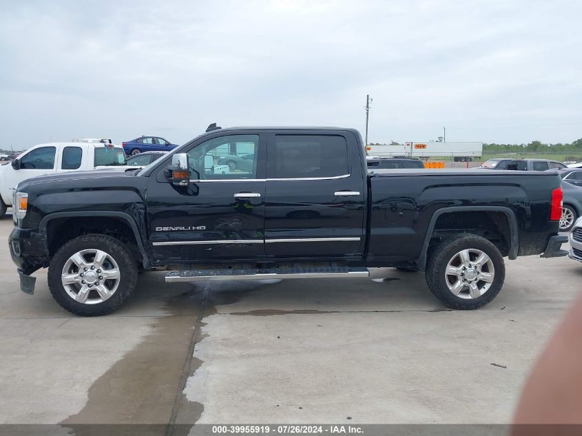 2018 GMC Sierra 2500Hd Denali VIN: 1GT12UEGXJF101461 Lot: 39955919