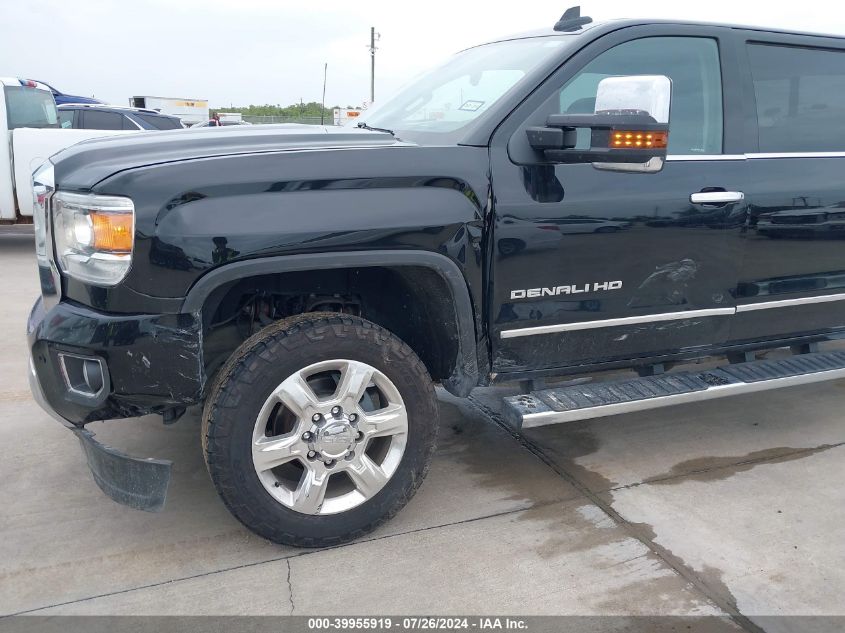 2018 GMC Sierra 2500Hd Denali VIN: 1GT12UEGXJF101461 Lot: 39955919