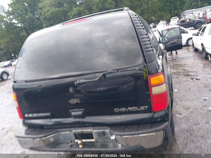 2002 Chevrolet Suburban 1500 Lt VIN: 3GNEC16Z22G203731 Lot: 39955938