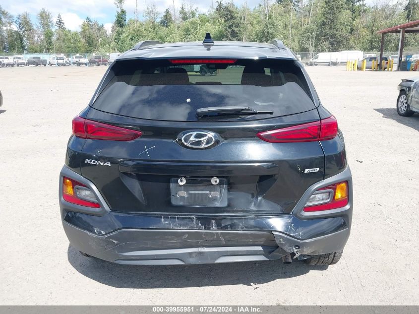 2021 Hyundai Kona Sel Plus VIN: KM8K6CAA9MU755299 Lot: 39955951