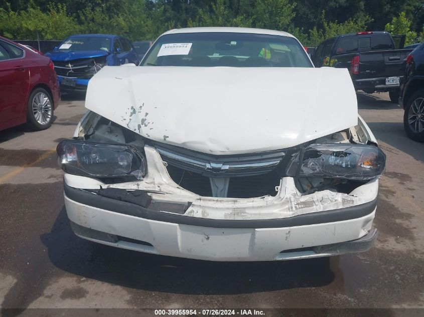 2003 Chevrolet Impala Ls VIN: 2G1WH55K339246182 Lot: 39955954