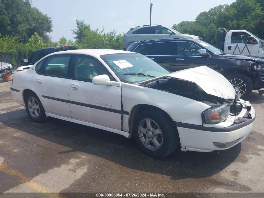 2003 Chevrolet Impala Ls VIN: 2G1WH55K339246182 Lot: 39955954