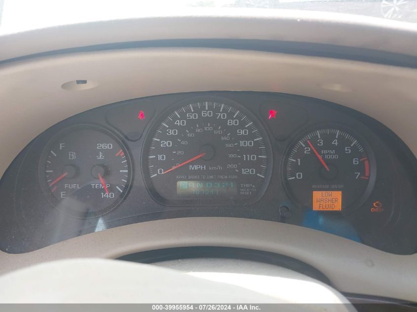 2003 Chevrolet Impala Ls VIN: 2G1WH55K339246182 Lot: 39955954