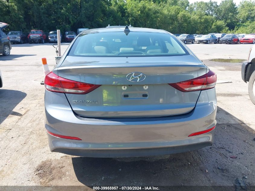 2017 Hyundai Elantra Se VIN: KMHD84LF0HU424991 Lot: 39955957