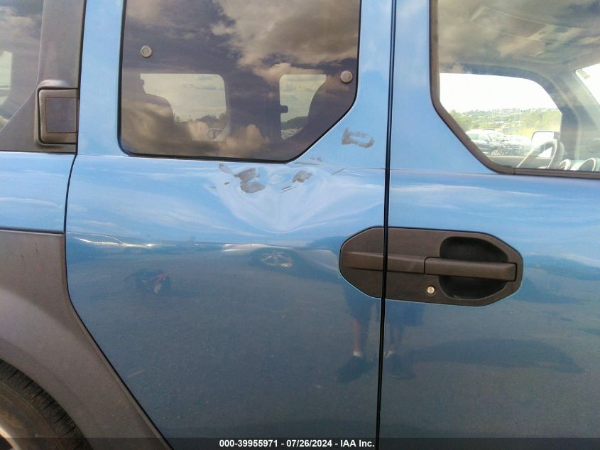 2006 Honda Element Ex VIN: 5J6YH28696L002430 Lot: 39955971