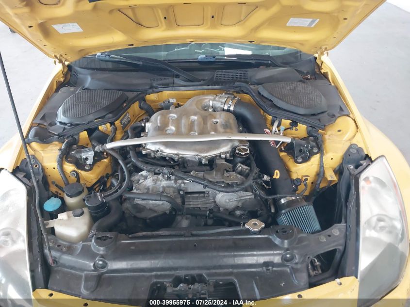 2005 Nissan 350Z Coupe VIN: JN1AZ34D75M602258 Lot: 39955975