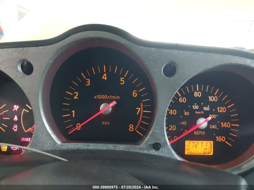 2005 Nissan 350Z Coupe VIN: JN1AZ34D75M602258 Lot: 39955975