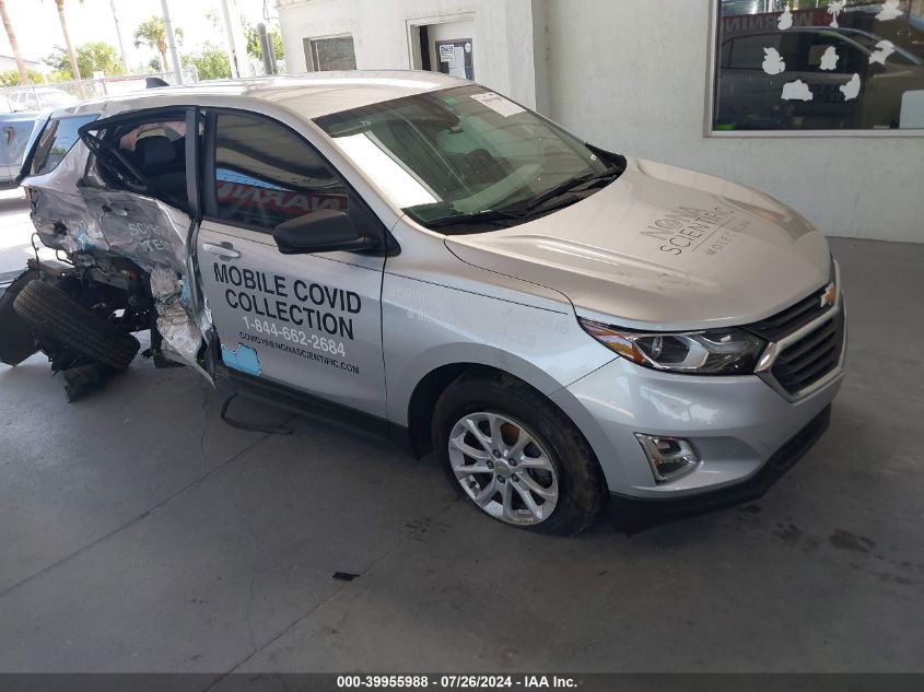 2021 CHEVROLET EQUINOX FWD LS - 3GNAXHEV5MS110180