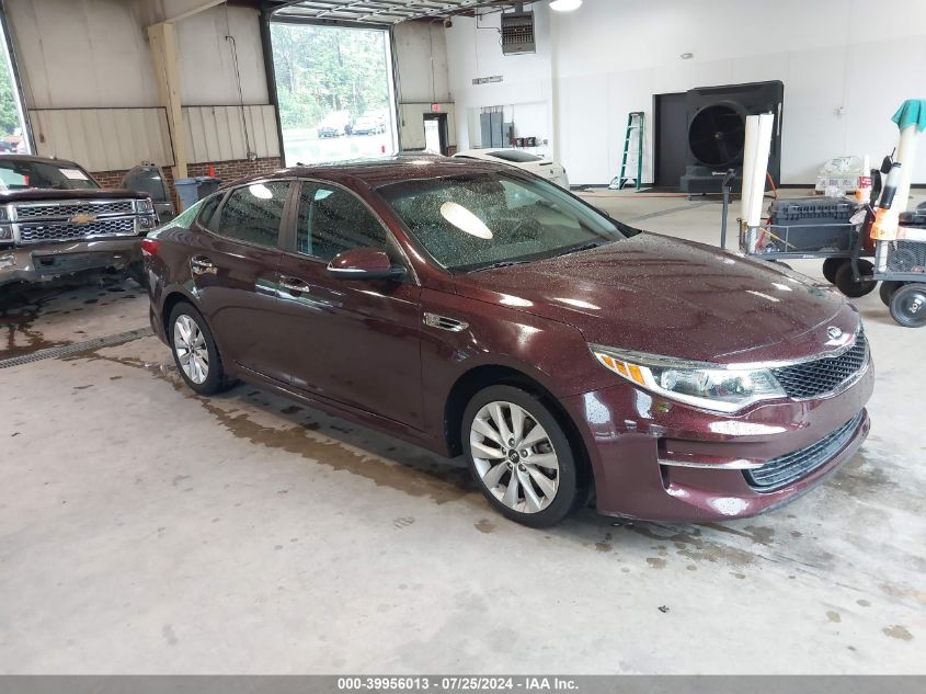 2016 Kia Optima Lx VIN: 5XXGT4L37GG075094 Lot: 39956013