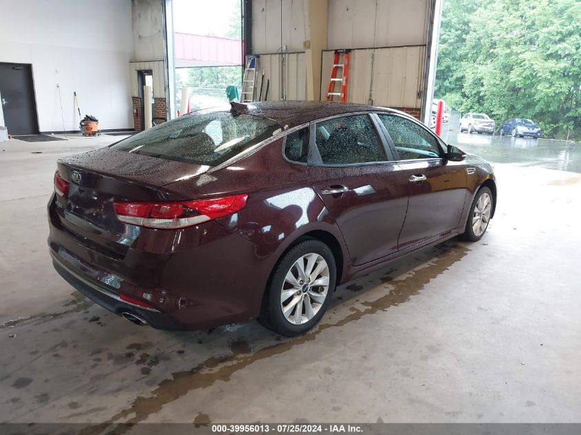 2016 Kia Optima Lx VIN: 5XXGT4L37GG075094 Lot: 39956013