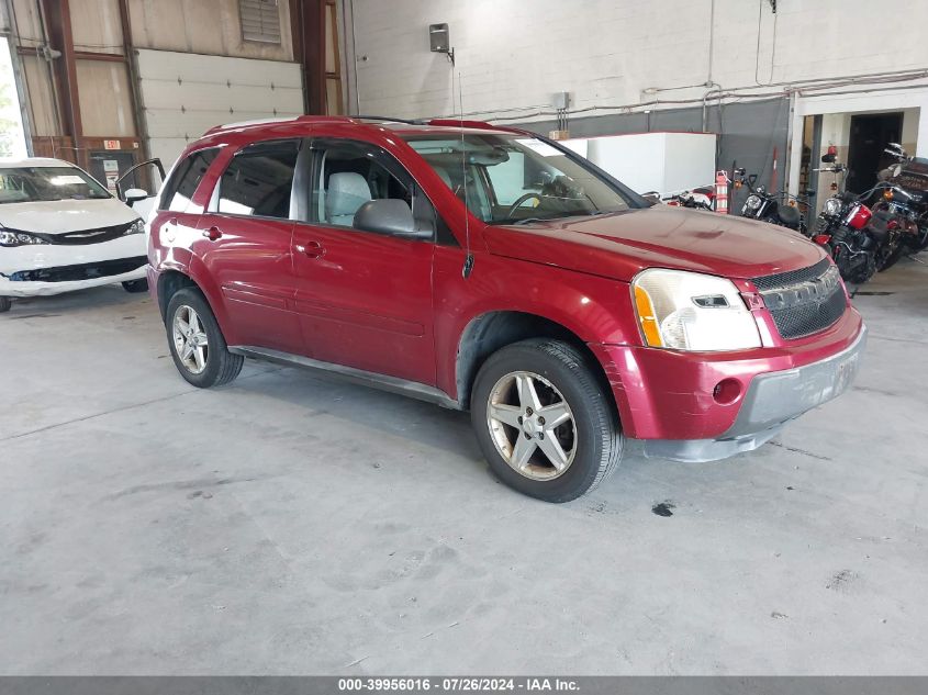 2005 Chevrolet Equinox Lt VIN: 2CNDL73F756040295 Lot: 39956016